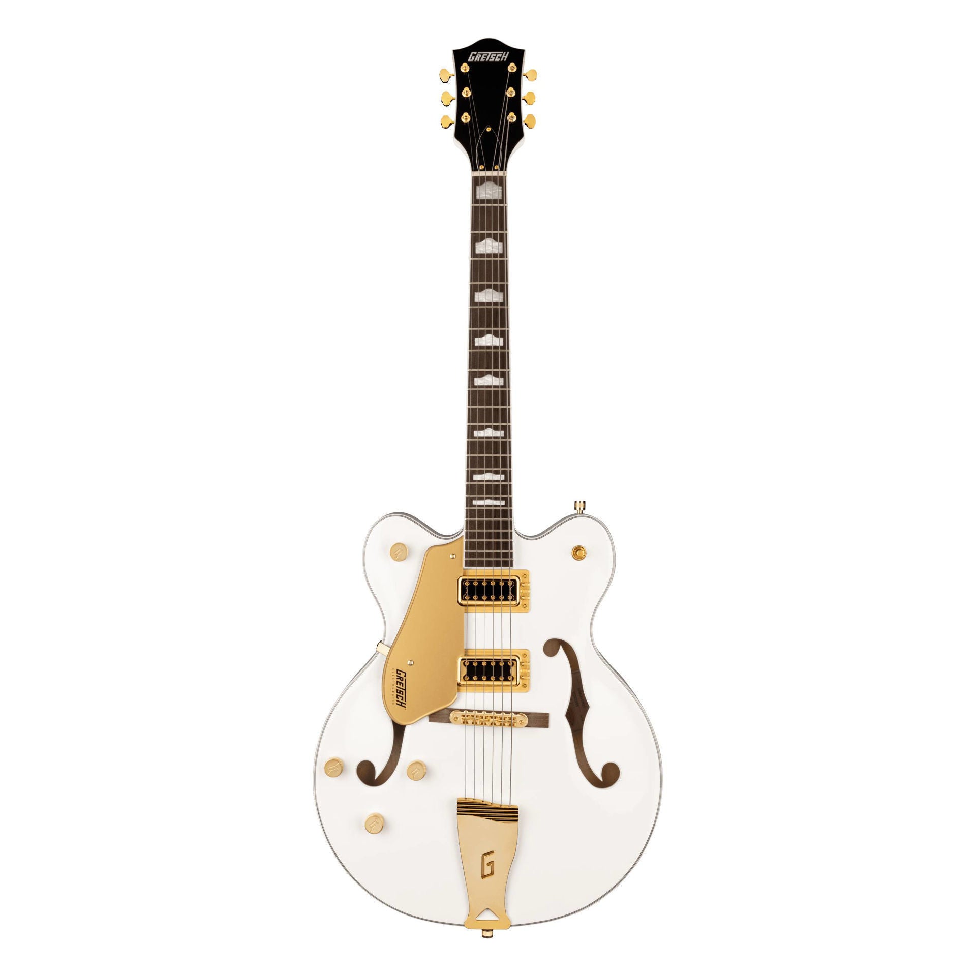 Gretsch G5422GLH EMTC Classic Hollow-Body Left-Handed Electric Guitar - Snowcrest White