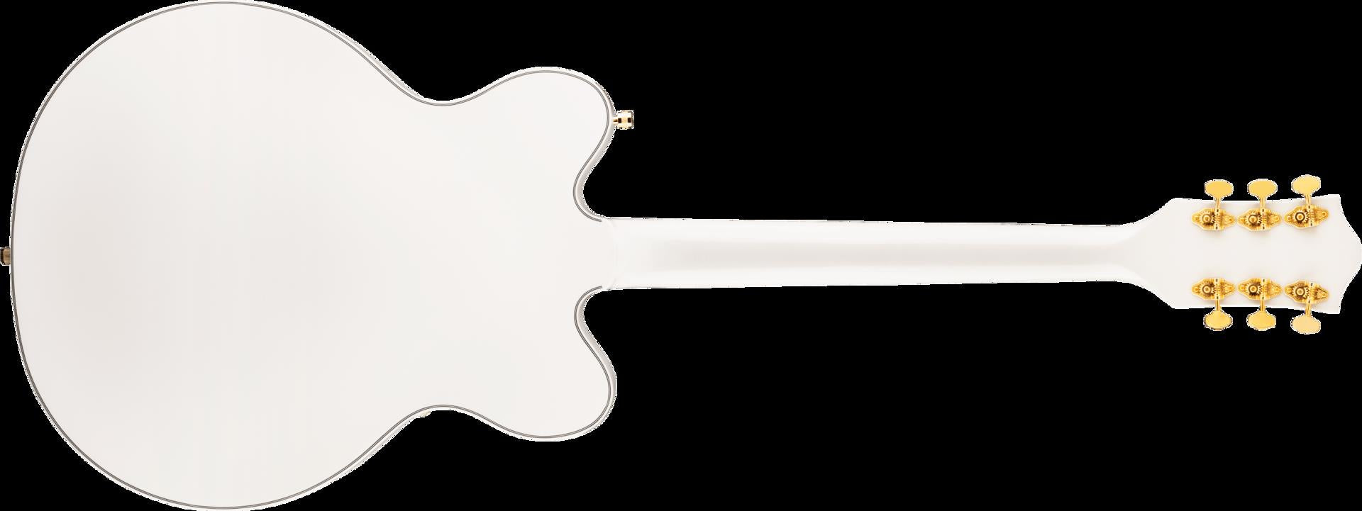 Gretsch G5422GLH EMTC Classic Hollow-Body Left-Handed Electric Guitar - Snowcrest White