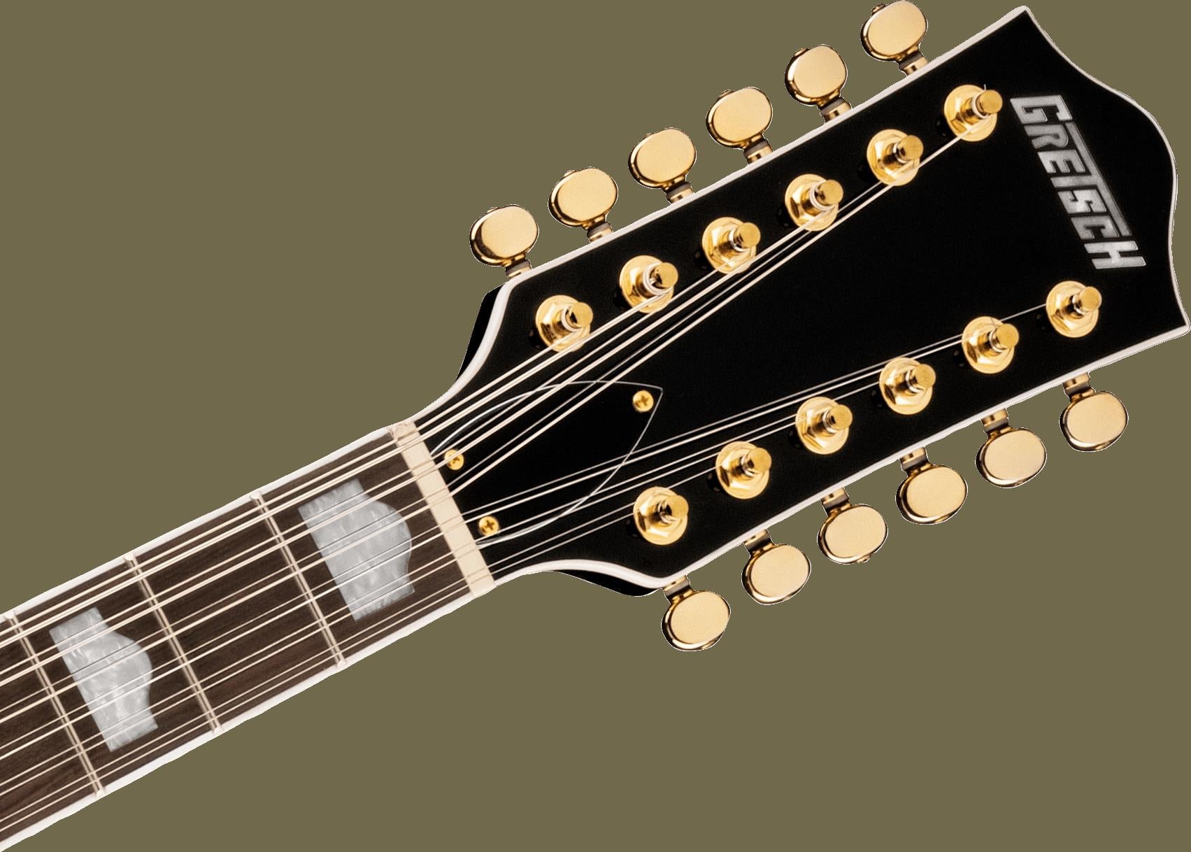 Gretsch G5422G-12 Electromatic Classic Hollow Body Double-Cut 12-String Electric Guitar with Gold Hardware - Single Barrel Burst