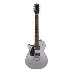 Gretsch G5230LH Electromatic Jet FT Single-Cut Left-handed Electric Guitar with V-Stoptail & Laurel Fingerboard in Airline Silver