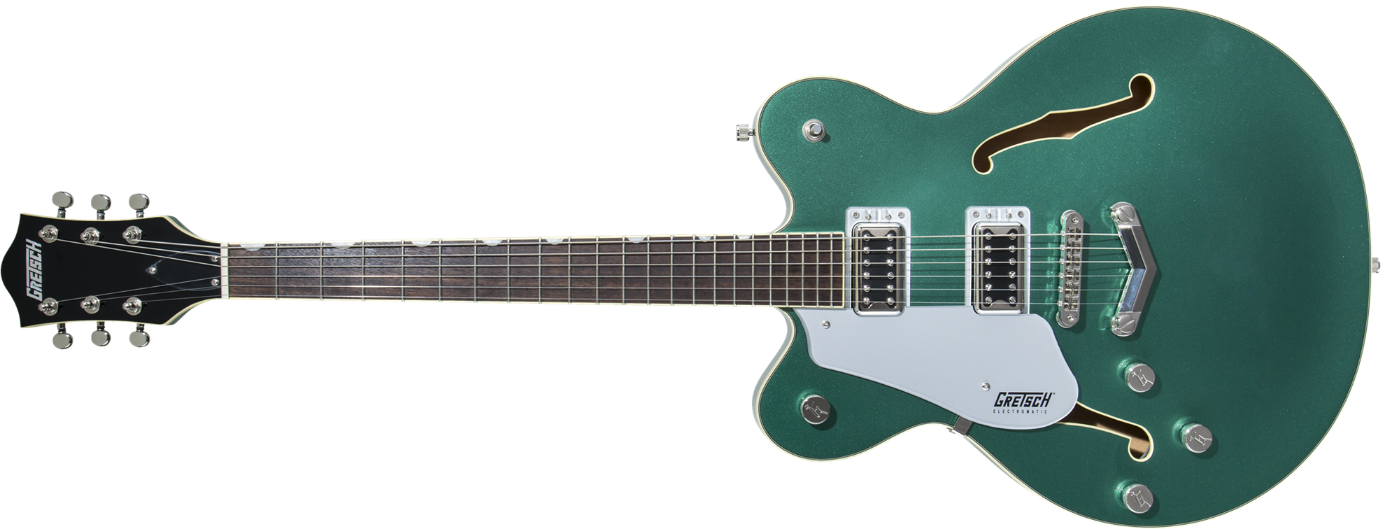Gretsch G5622LH Electromatic Centre Block Double-Cut Left-Handed Electric Guitar - Laurel Fretboard - Georgia Green