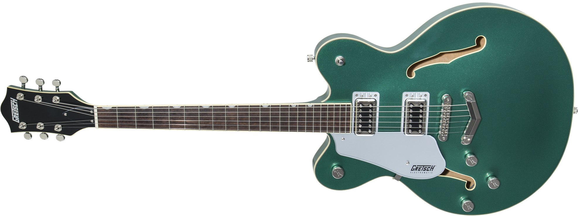 Gretsch G5622LH Electromatic Centre Block Double-Cut Left-Handed Electric Guitar - Laurel Fretboard - Georgia Green