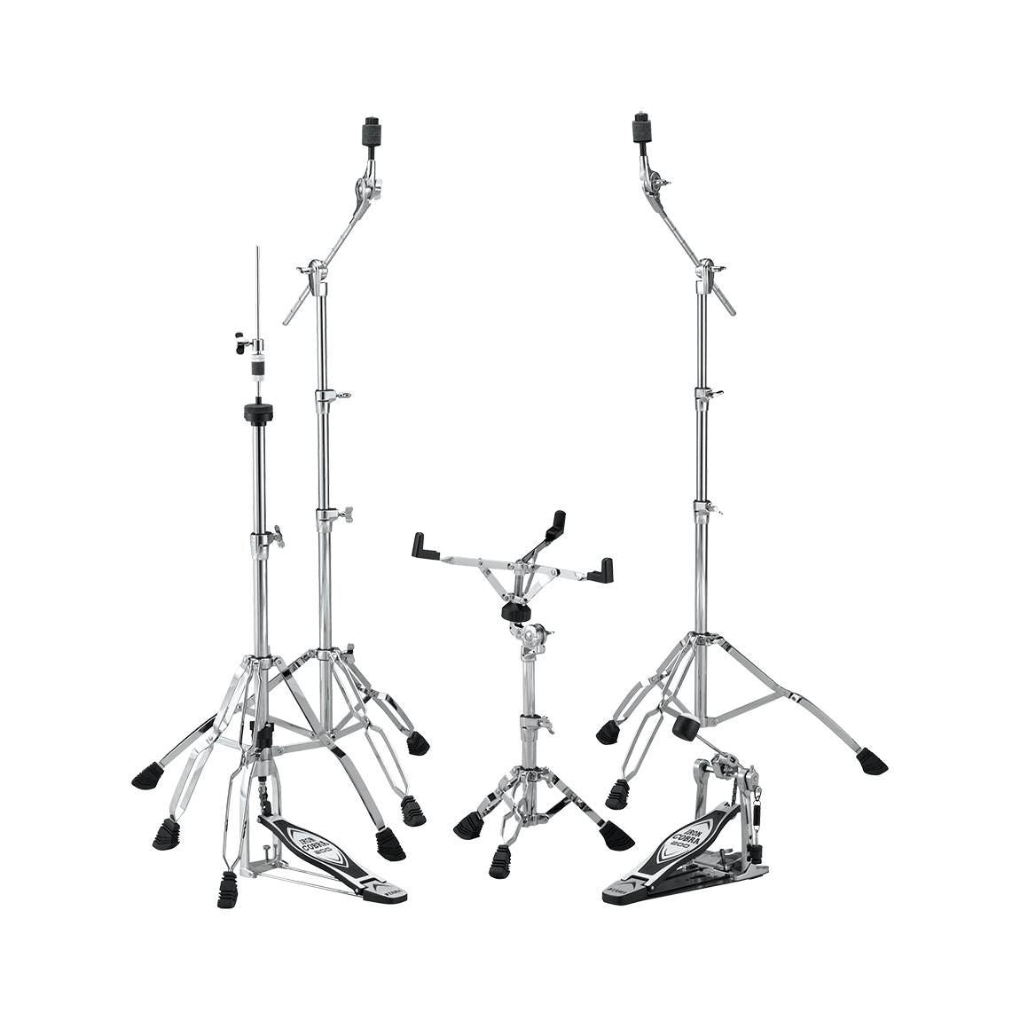 Tama HB5W Superstar Classic Silverstar 5-piece drum hardware and accessories set with stands and mounting hardware.