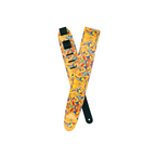 D'Addario The Beatles Yellow Submarine 55th Anniversary Vinyl Guitar Strap - Primrose Prairie