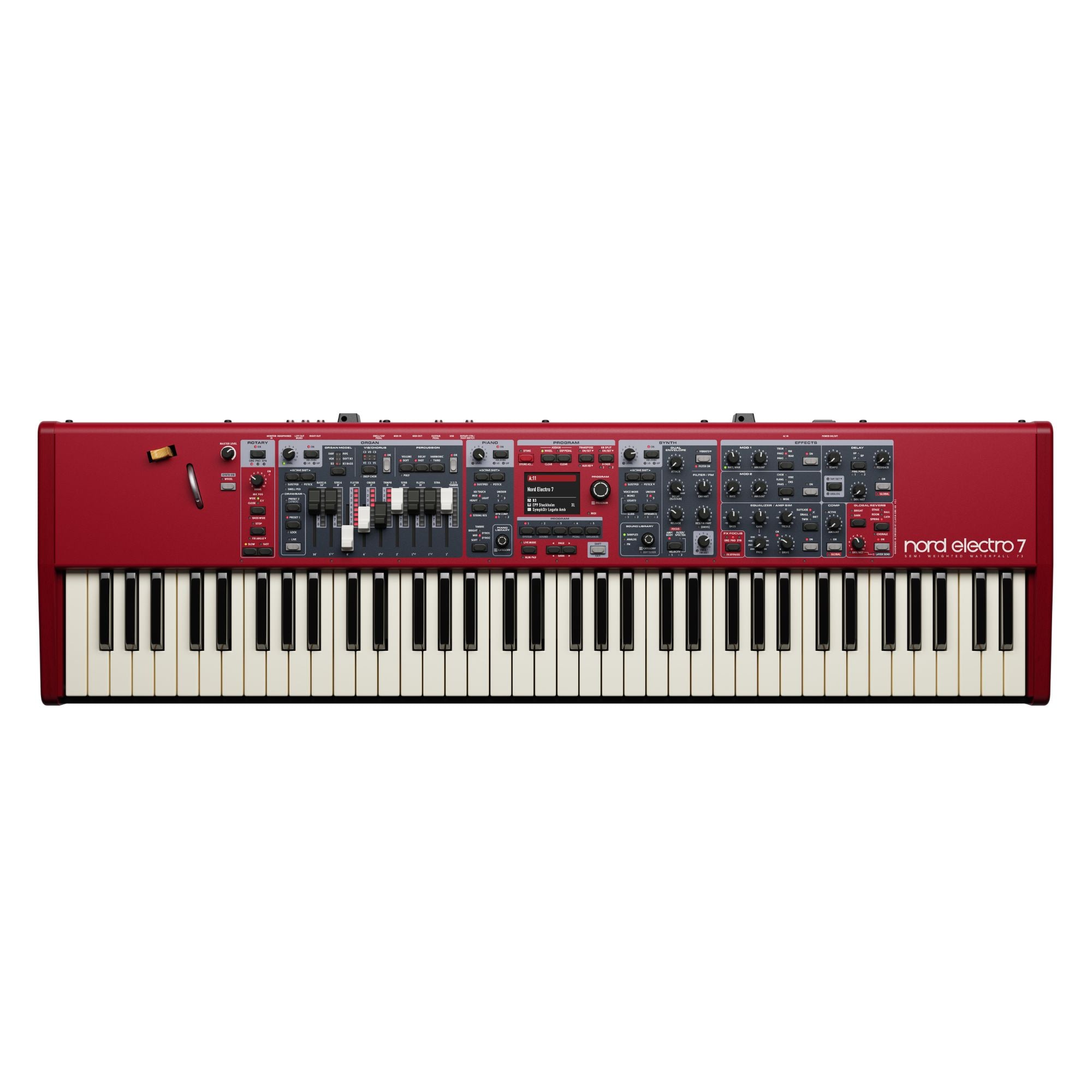 Nord Electro 7 73 Semi-Weighted Waterfall Keyboard