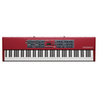 Nord Piano 6 88-key stage and performance keyboard with sleek black finish and digital control panel.