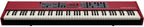 Nord Piano 6 88-key stage and performance keyboard with sleek black finish and full-sized keys, designed for professional musicians.