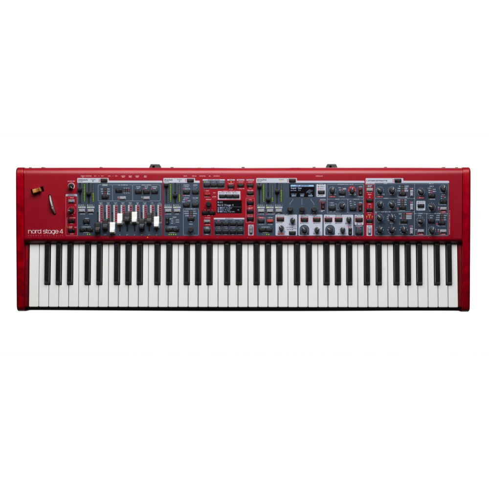 Nord Stage 4 73 Keyboard - Fully Weighted, Triple Sensor with Drawbars