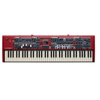 Nord Stage 4 Compact keyboard with 73 semi-weighted keys and drawbars, ideal for stage and performance use.