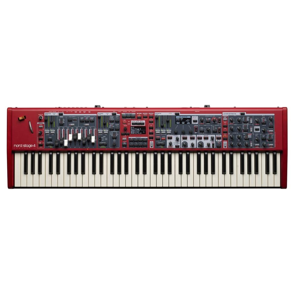 Nord Stage 4 Compact Keyboard - 73 Note, Semi-Weighted with Drawbars