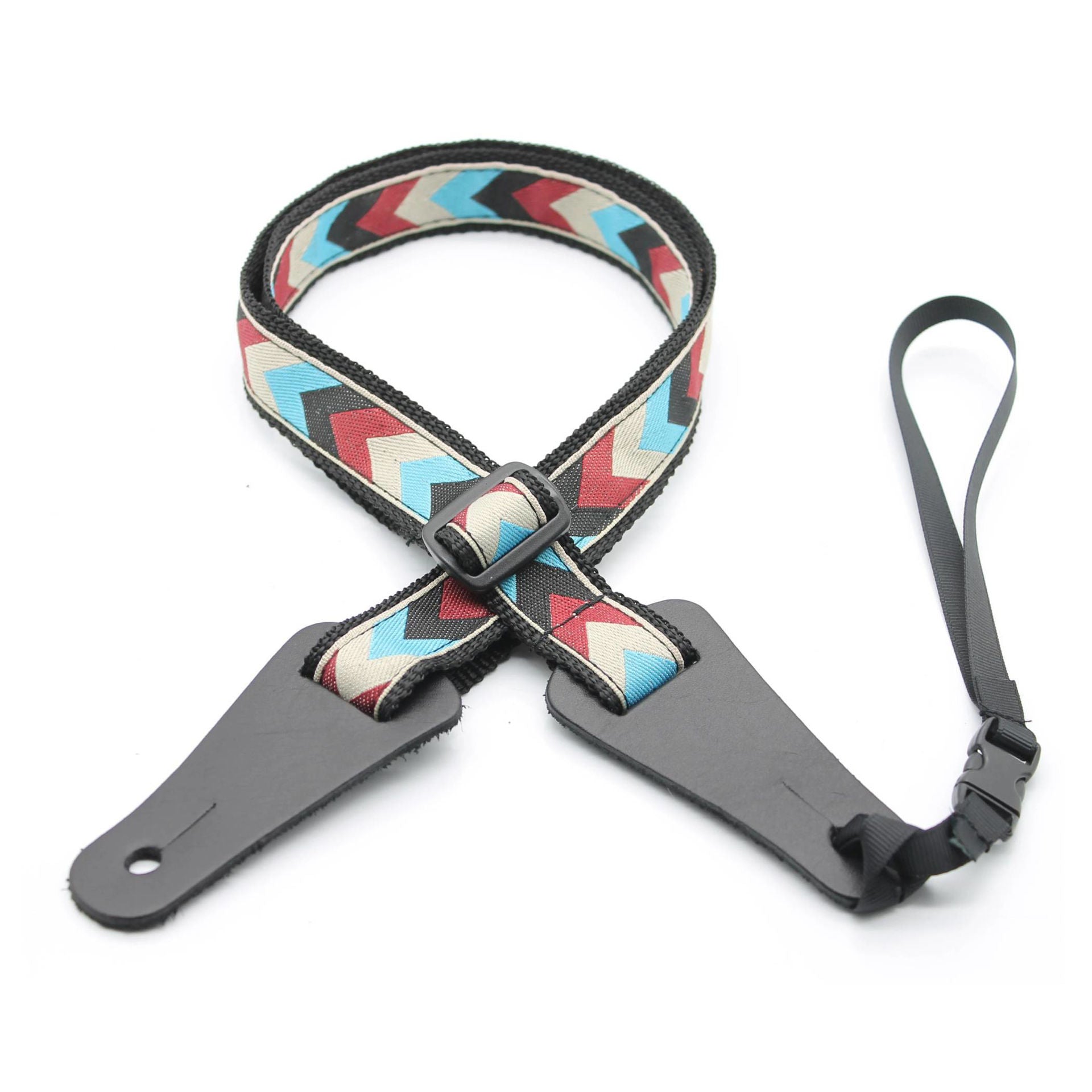 DSL Straps Bluegrass Series Poly Ukulele Strap 1in - AR TRI