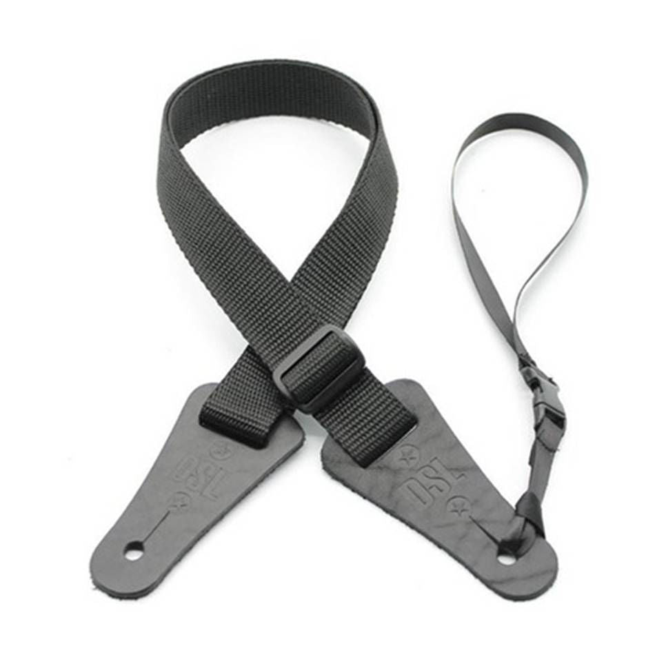 DSL Straps Bluegrass Series Poly Ukulele Strap 1in - Black