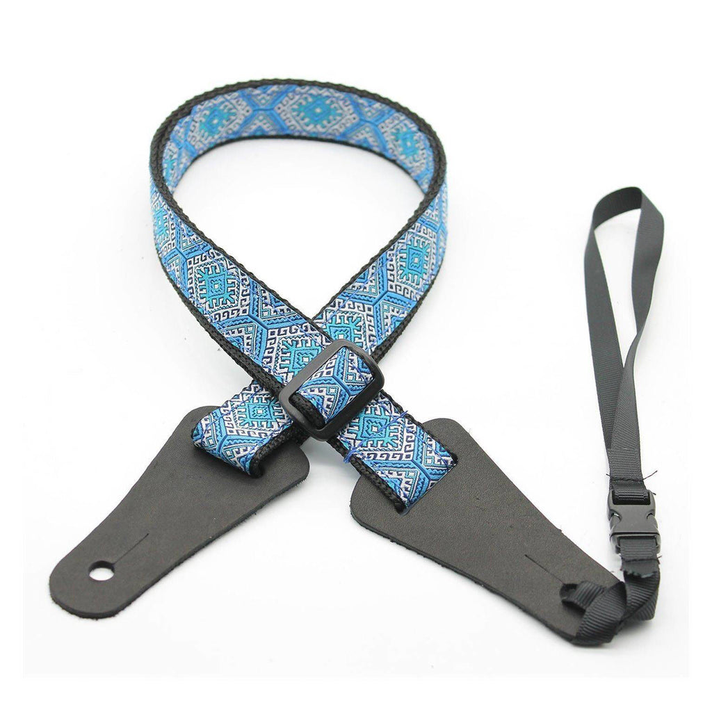 DSL Straps Bluegrass Series Poly Ukulele Strap 1in- Elsa