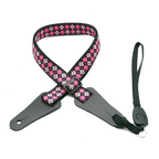 DSL Straps Bluegrass Series Poly Ukulele Strap 1in - JK-PINK