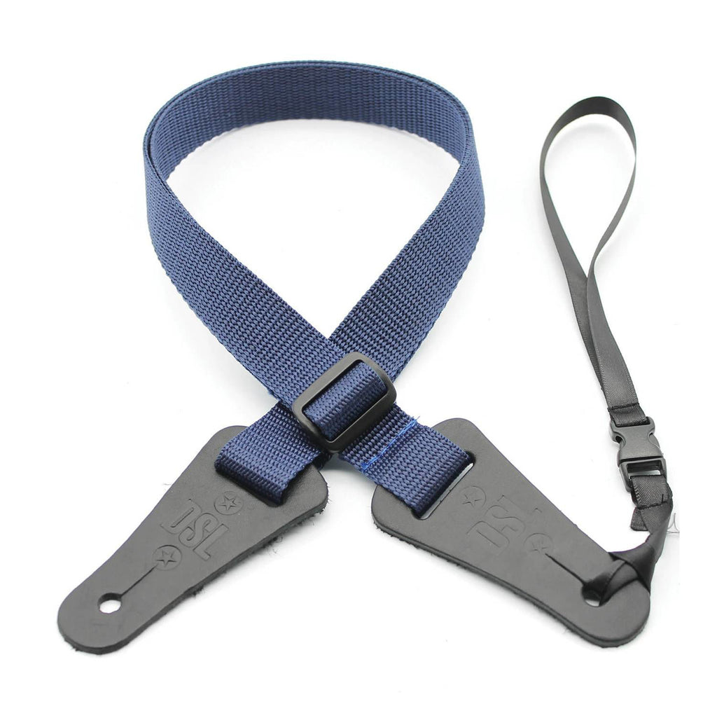 DSL Straps Bluegrass Series Poly Ukulele Strap 1in - Navy