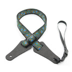 DSL Straps Bluegrass Series Poly Ukulele Strap 1in - Peacock