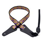 DSL Straps Bluegrass Series Poly Ukulele Strap 1in - SUNFLOWER