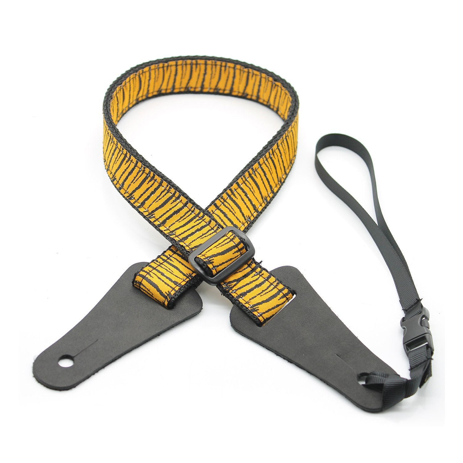 DSL Straps Bluegrass Series Poly Ukulele Strap 1in - Tiger