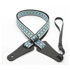 DSL Straps Bluegrass Series Poly Ukulele Strap 1in - Tile Blue