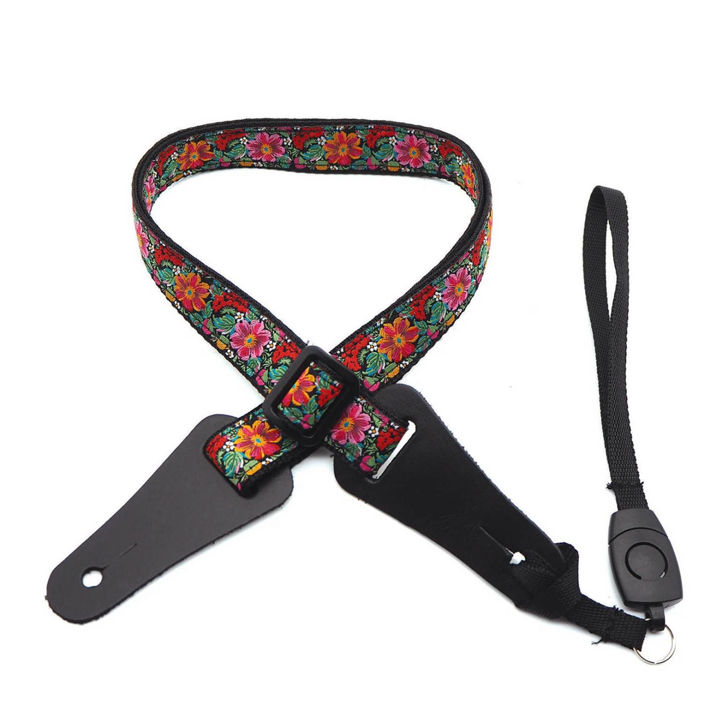 DSL Straps Bluegrass Series Poly Ukulele Strap 1in - GARDEN