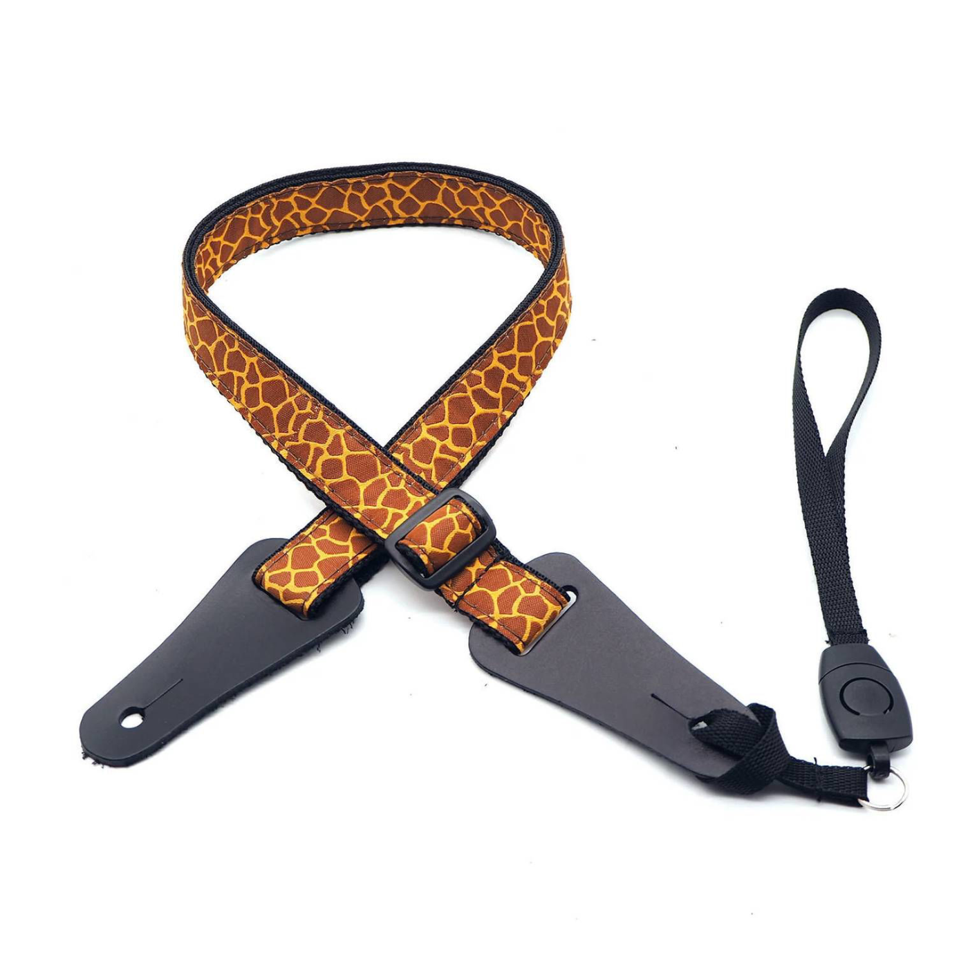 DSL Straps Bluegrass Series Poly Ukulele Strap 1in - GIRAFFE