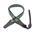 DSL Straps Bluegrass Series Poly Ukulele Strap 1in - JK-BLUE