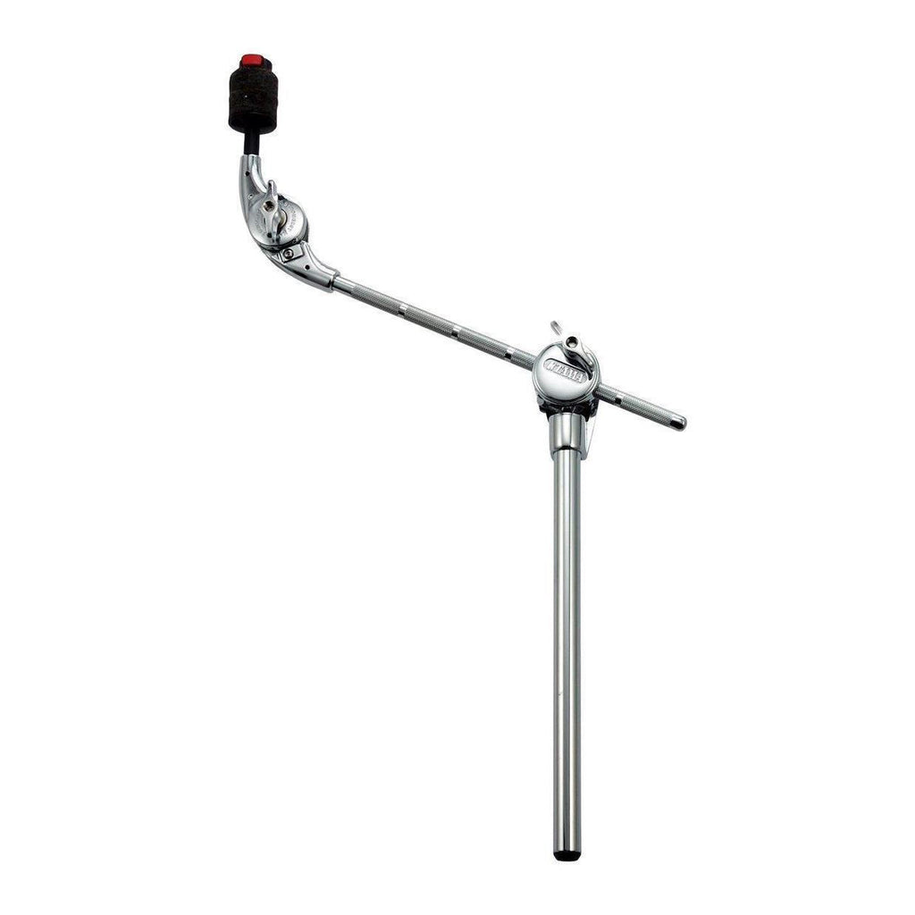 Tama CA30EN cymbal holder for drum hardware, featuring adjustable arms and mounting clamp for secure cymbal setup.
