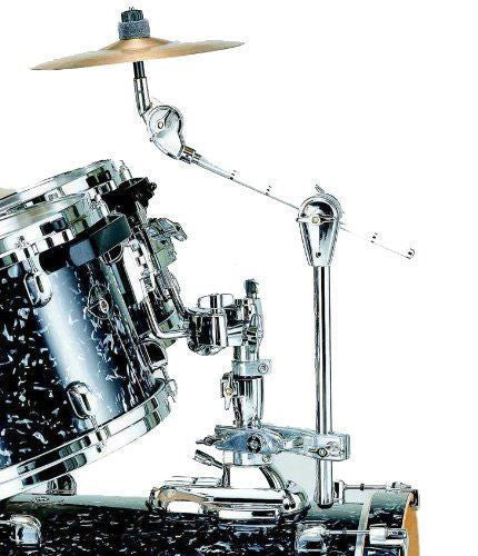 Tama CA30EN cymbal holder for drum hardware, showing adjustable metal clamp and mounting arm for secure cymbal support.