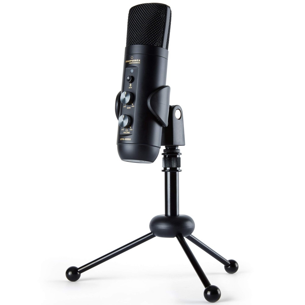 Marantz Professional MPM-4000U Cardioid Condenser USB Podcast Microphone