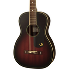 Gretsch Jim Dandy Parlor Walnut FB - Black Pickguard Deep Cherry Burst