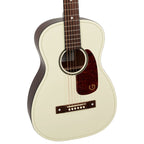 Gretsch Jim Dandy Parlor LTD Acoustic Guitar Walnut Fingerboard Tortoise Pickguard - Vintage White