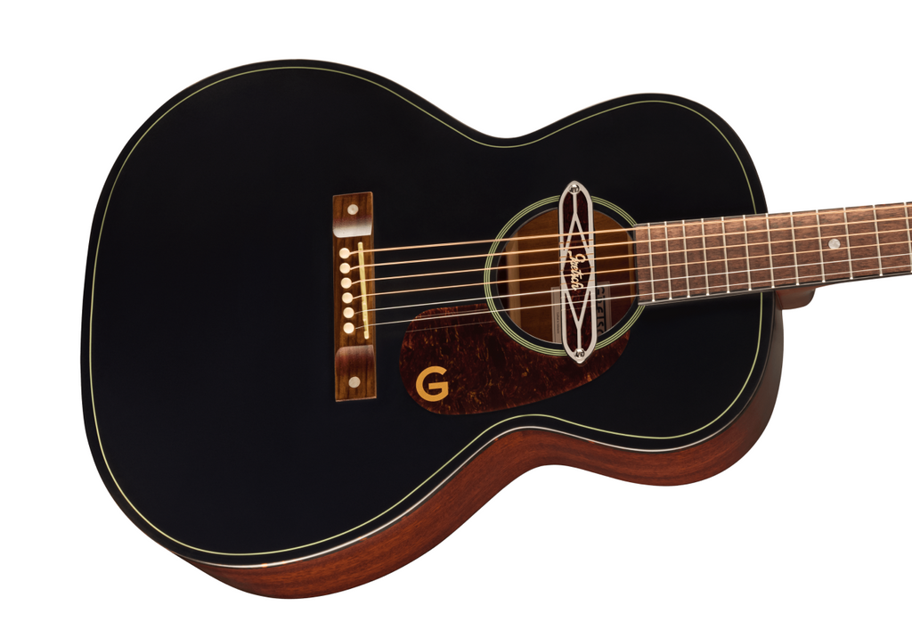 Gretsch Jim Dandy Deltoluxe Concert Acoustic Guitar in Black Top