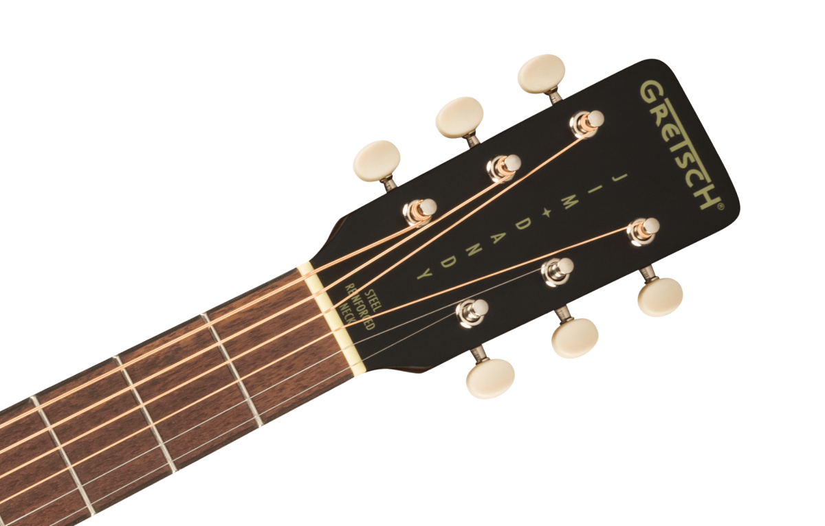 Gretsch Jim Dandy Deltoluxe Concert Acoustic Guitar in Black Top