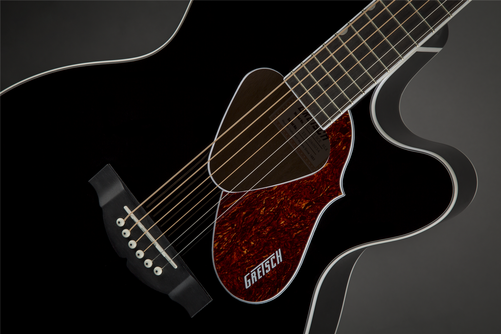 Gretsch G5013CE Rancher Jr. Cutaway Acoustic Guitar with Fishman Pickup in Black