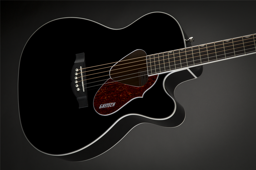Gretsch G5013CE Rancher Jr. Cutaway Acoustic Guitar with Fishman Pickup in Black