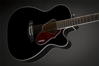 Gretsch G5013CE Rancher Jr. Cutaway Acoustic Guitar with Fishman Pickup in Black