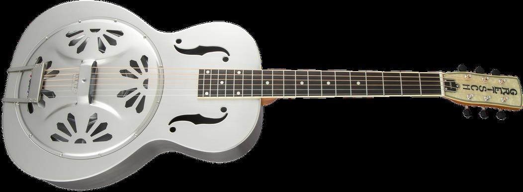 Gretsch G9221 Bobtail Steel Body Round-Neck Acoustic/Electric Resonator Guitar w/Fishman Nashville Pickup