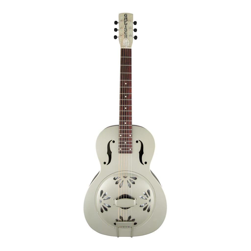 Gretsch G9201 Honey Dipper Round Neck Brass Body Resonator Guitar - Shed Roof