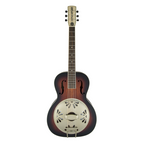 Gretsch G9240 Alligator Round-Neck Resonator Guitar with Mahogany Body - 2-Colour Sunburst