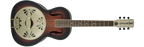 Gretsch G9241 Alligator Biscuit Round-Neck Acoustic/Electric Resonator w/Fishman Nashville Pickup - 2 Colour Sunburst