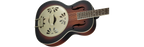 Gretsch G9241 Alligator Biscuit Round-Neck Acoustic/Electric Resonator w/Fishman Nashville Pickup - 2 Colour Sunburst