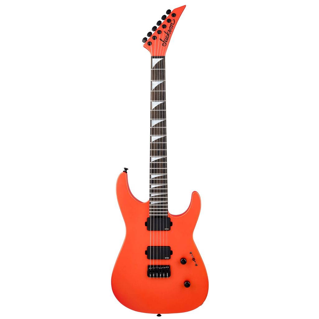 Jackson American Series Soloist SL2 HT Ebony FB - Satin Lambo Orange