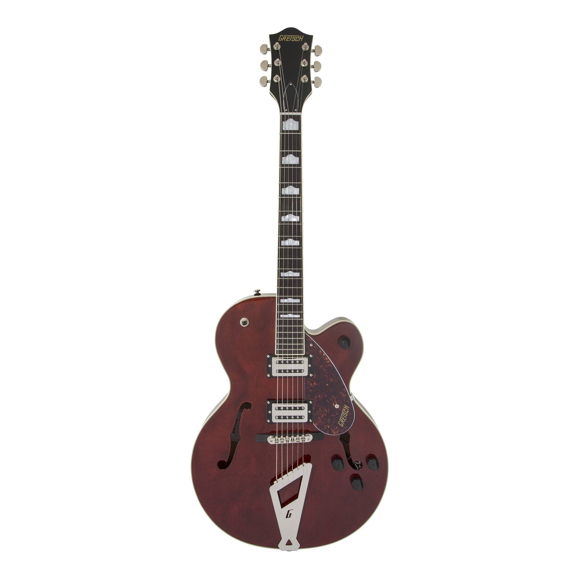 Gretsch G2420 Streamliner Hollow Body Electric Guitar with Laurel Fingerboard in Walnut Stain