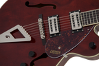 Gretsch G2420 Streamliner Hollow Body Electric Guitar with Laurel Fingerboard in Walnut Stain