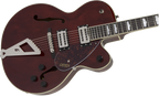 Gretsch G2420 Streamliner Hollow Body Electric Guitar with Laurel Fingerboard in Walnut Stain