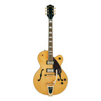 Gretsch G2410TG Streamliner Hollow Body Electric Guitar with Bigsby and Gold Hardware in Vintage Amber