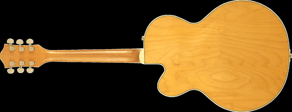 Gretsch G2410TG Streamliner Hollow Body Electric Guitar with Bigsby and Gold Hardware in Vintage Amber