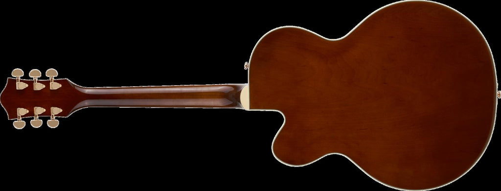 Gretsch G2410TG Streamliner Hollow Body Electric Guitar with Bigsby and Gold Hardware in Single Barrel Stain