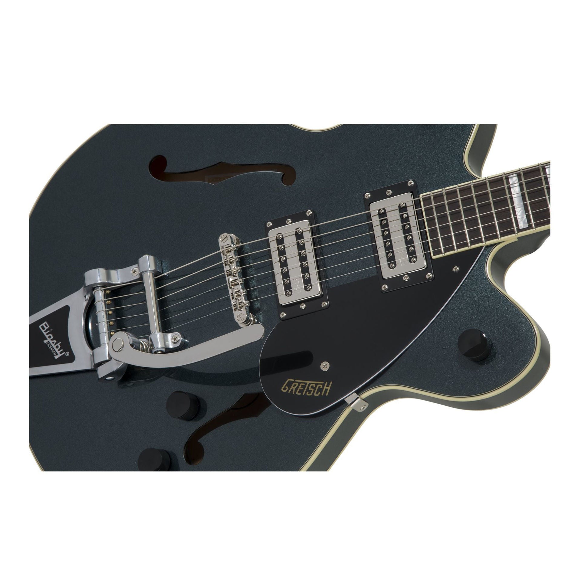 Gretsch G2622T Streamliner Center Block with Bigsby Electric Guitar - Laurel Fingerboard - Gunmetal