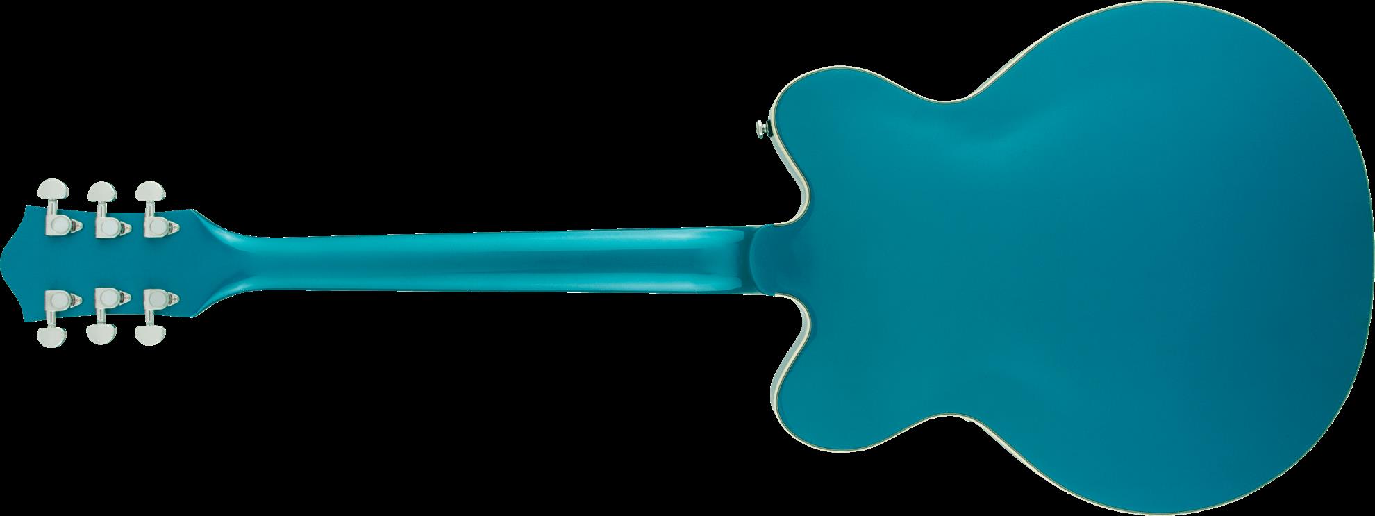 Gretsch G2622 Streamliner Center Block Double-Cut Electric Guitar with V-Stoptail, Broad''Tron BT-2S Pickups, Laurel Fingerboard in Ocean Turquoise